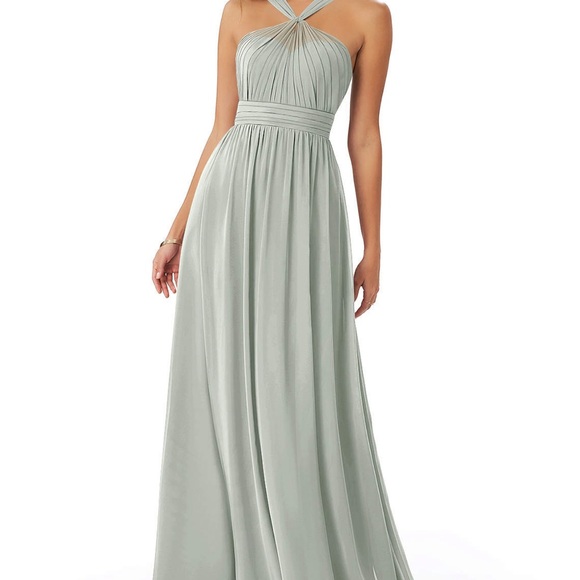 Azazie Bridesmaid Dress (Kielle) in Dusty Lavender - Picture 4 of 5